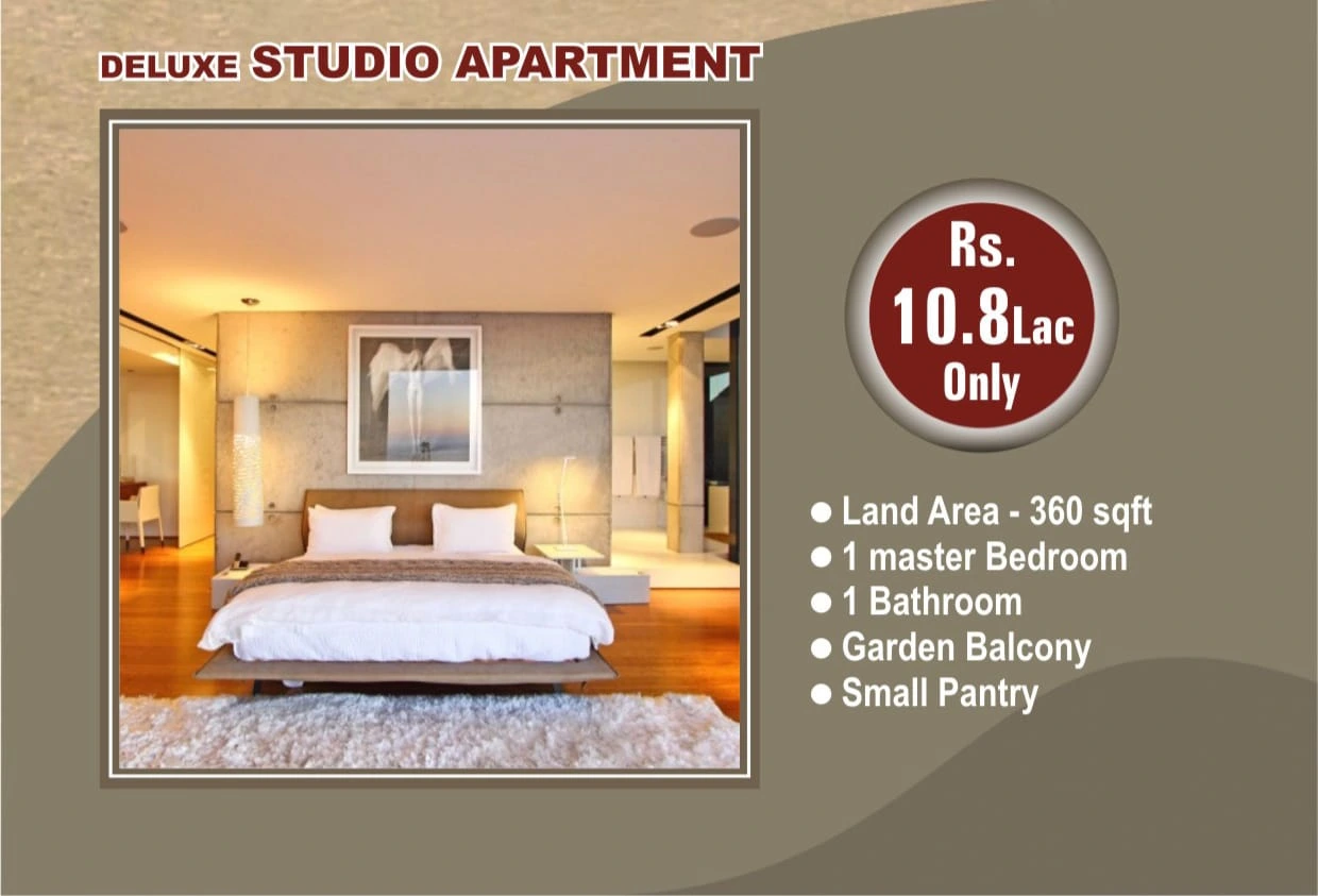 Studio apartment in Gitanjali-Gitabitan, Santiniketan