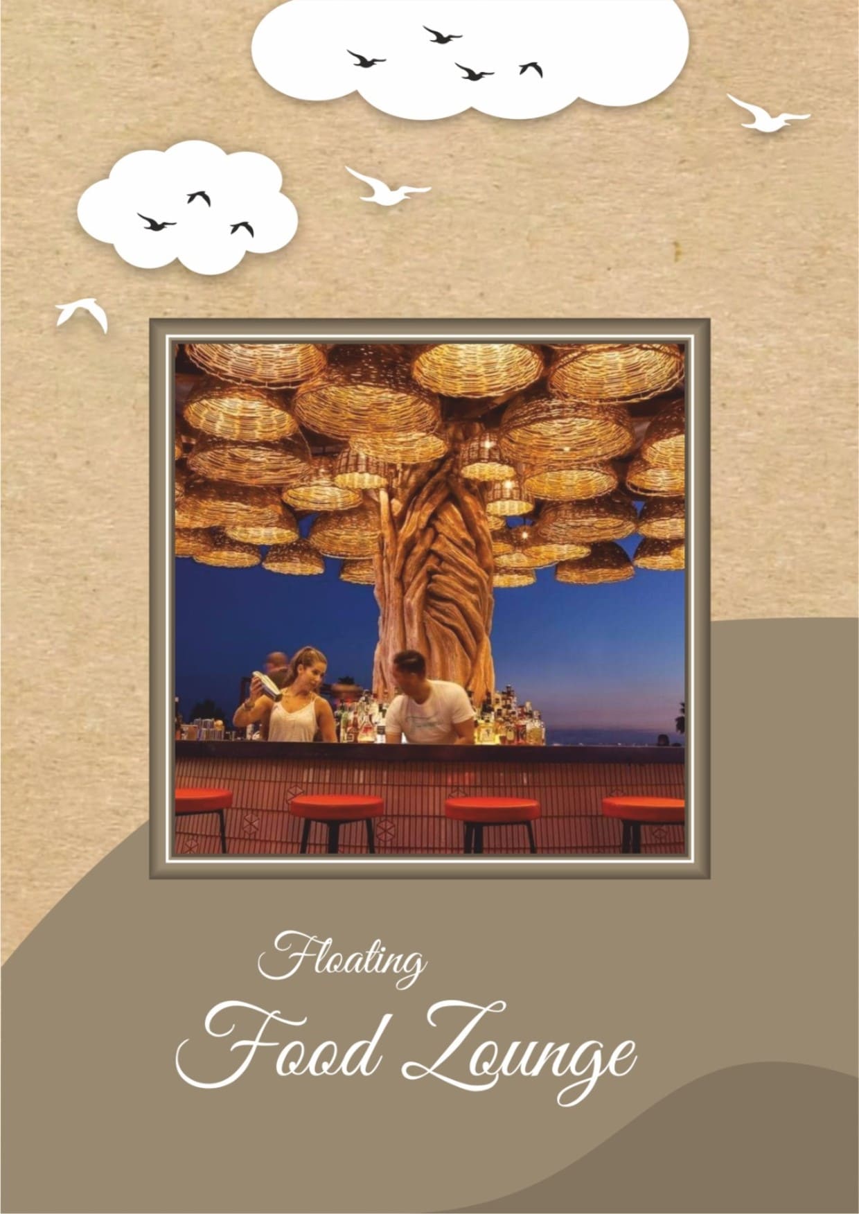 floating food lounge banner in Gitanjali-Gitabitan