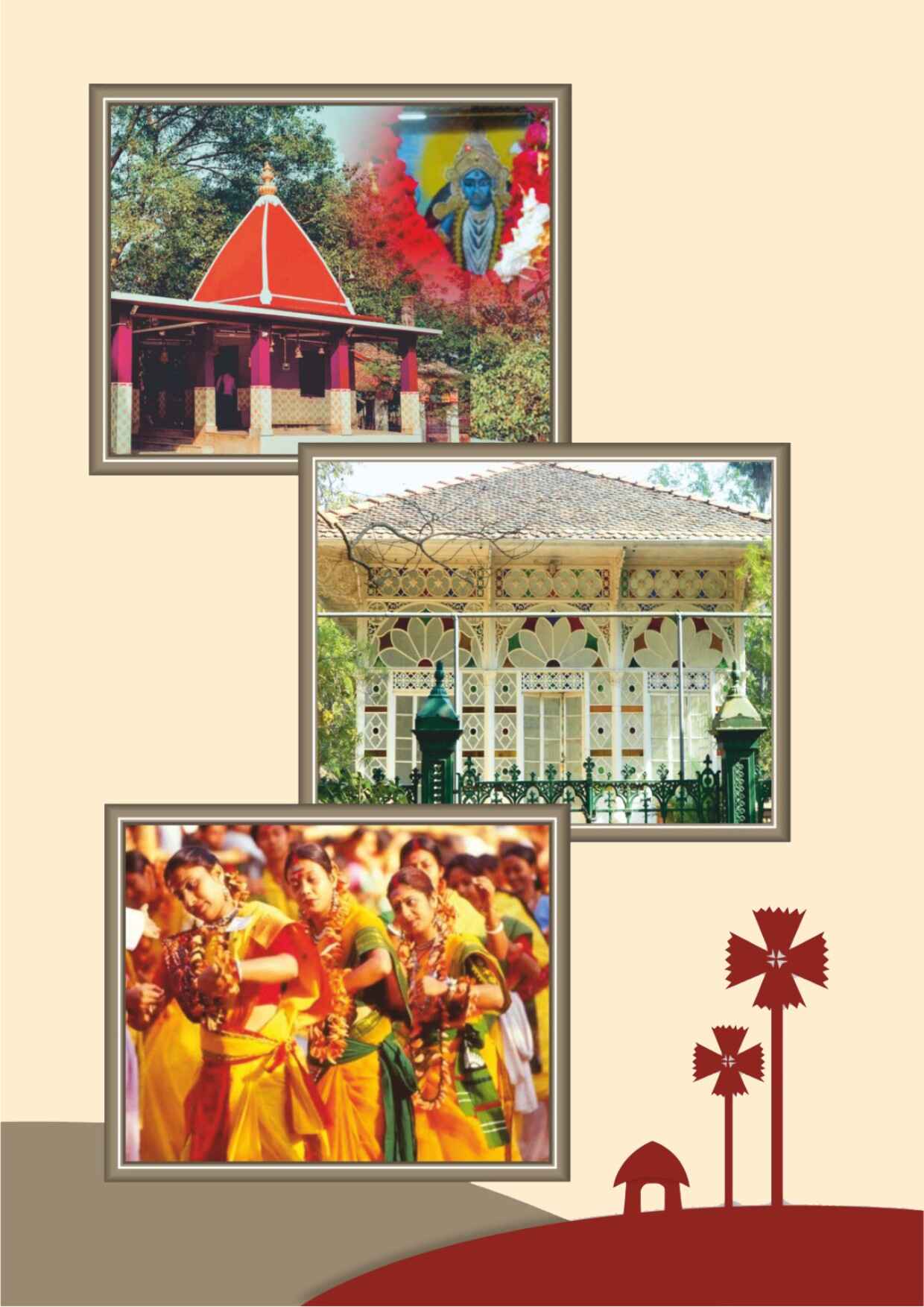 side scenes in santiniketan near Gitanjali-Gitabitan site