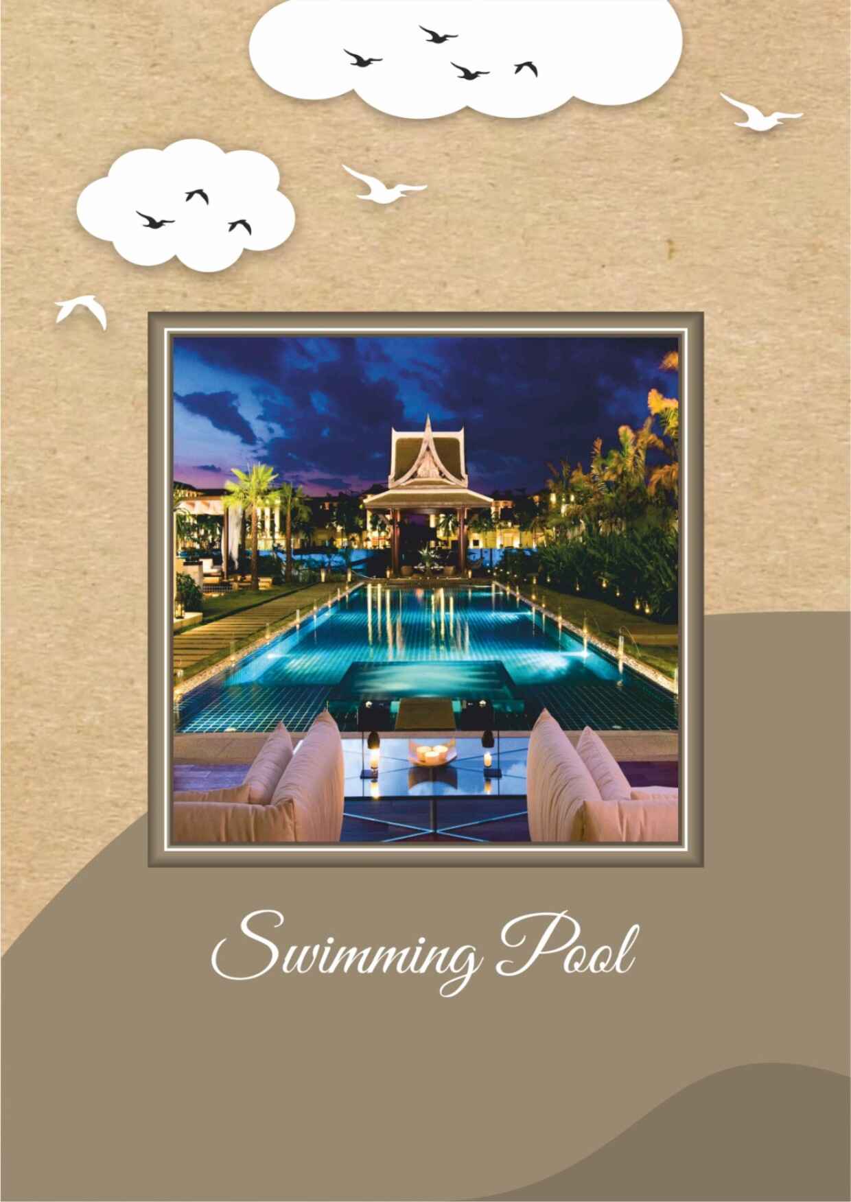 swimming pool banner in Gitanjali-Gitabitan